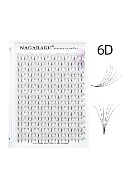 Choice1 مزيج 9-14 مم 0.07 مم D 6D NAGARAKU مراوح جاهزة ذات ساق ضيقة حادة 5D 6D 10D رفيعة