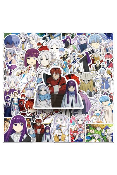 Choice 50PCS 50pcs Frieren Beyond Journeys End Anime Stickers Himmel Frieren Sticker Waterproof Fern Stark