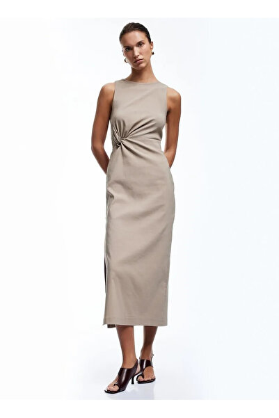 Koton Γυναικείο φόρεμα ποδηλασίας Mink 5SAK80152EW