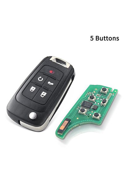 Choice 433mhz Id46 Chip 5 Buttons Dandkey 315mhz/433mhz 2/3/4 Button Hu100 Id46 Chip Flip Car Remote Key Fo