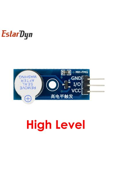 Estardyn High level High Quality Active / passive Buzzer Module for Arduino New DIY Kit Active buzzer low lev