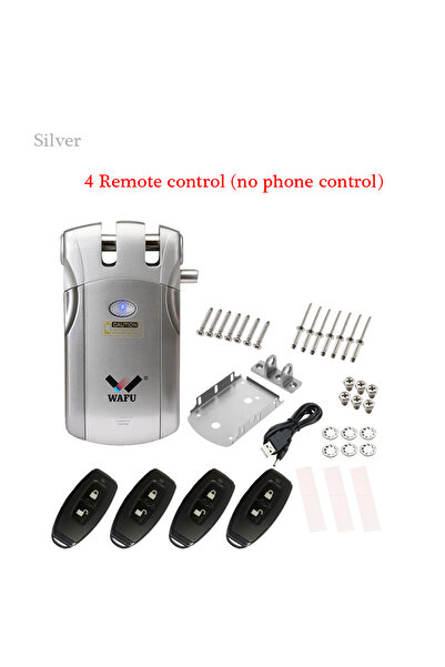 Choice قفل باب Wafu 019 بدون تحكم بالهاتف، قفل ذكي يعمل بالواي فاي، أقفال تعم...