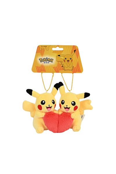 Choice 8.5cm Pikachu A Pair Pokémon Pikachu Gengar Charmander Togepi Anime Plush Toy Cartoon & Cute Doll Ke