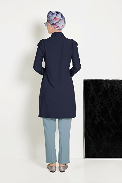 Alvina Classic Cut Button Tunic 40454