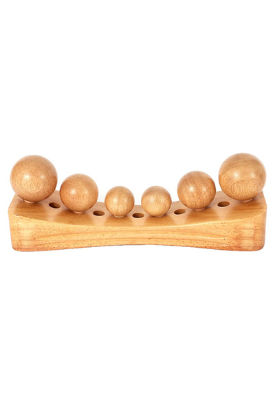 Choice أداة تدليك خشبية لتخفيف عضلة القطنية وعلاجها بالخشب، أدوات تدليك للظهر...