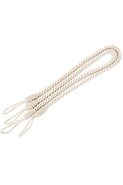 Choice أخرى بيضاء 2 قطعة ستارة حبل مشبك حبل كبير قطن ستارة ربطات خلفية مثبتات...