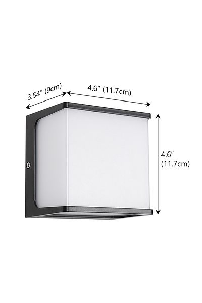 Choice Warm White LED Outdoor Lights Waterproof IP65 No Motion Sensor Light Led Outdoor Wall Light Garden P