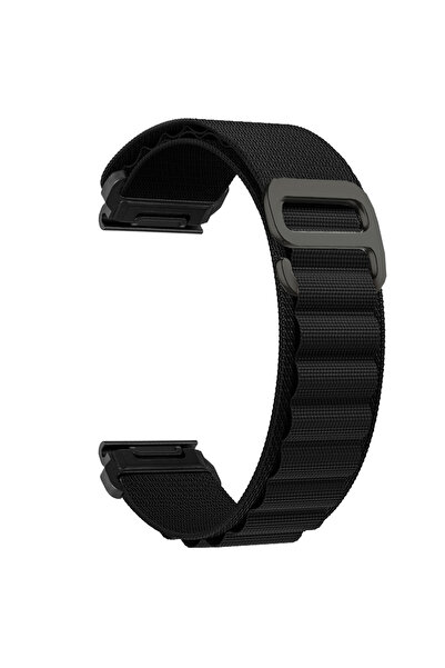 Choice حزام ساعة نايلون A-1 مقاس 22 مم لساعة fenix7S 7X، مزود بآلية فك سريع ل...