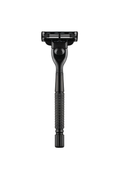 choice2 black Men 's Manual Razor Handles for Mach 3 Razor Blades ,Replaceable Razor Blade Holder