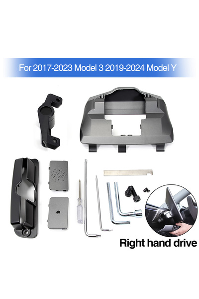 Choice Model 3 and Y Right Screen Rotating Bracket for Tesla 2017-2024 Model ...