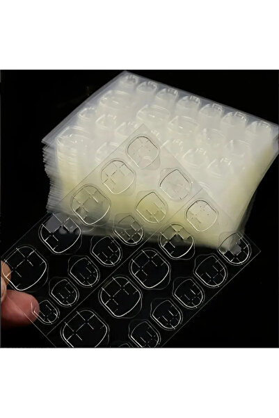 Choice 240 قطعة، 10 أوراق، 240 قطعة من غراء هلام الأظافر، شريط لاصق مزدوج الجوانب لتزيين الأظافر الصناعية، ملصق لاصق مزيف