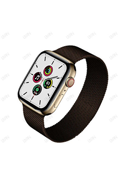 Choice 41 مم - 40 مم - 38 مم حلقة ميلانو سوداء 2 لسوار ساعة أبل 44 مم 45 مم 4...