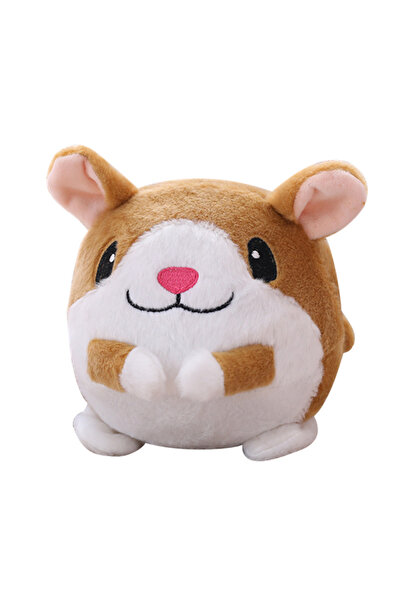 APWIKOGER ألعاب هامستر قطيفة نطاطة أوتوماتيكية مقاومة للعض، ألعاب تفاعلية مضح...