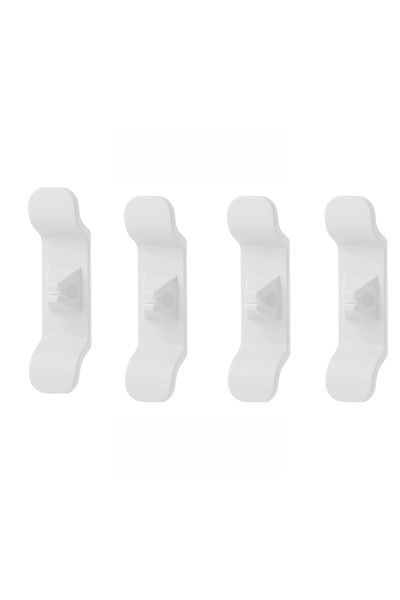Choice 4PCS White Kitchen Storage Cord Wrapper Cable Cord Wire Organizer Kitchen Appliances Smart Wrap For