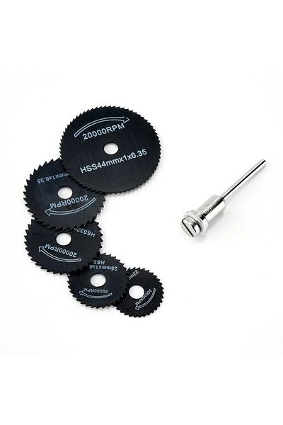 Choice Multipurpose Cutting 6pc plastic bag 6pc woodworking metal cutting blade electric drill circular saw