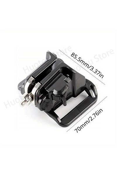 HUOAED black color Fast Loading Holster Hanger Quick Strap Waist Belt Buckle Button Mount Clip Camera Video