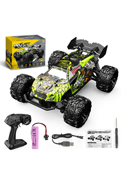 Choice سيارة S767-Green 1:20 للطرق الوعرة RC 2.4G تعمل بالتحكم عن بعد عالية السرعة RTR للتسلق والانجراف عن بعد