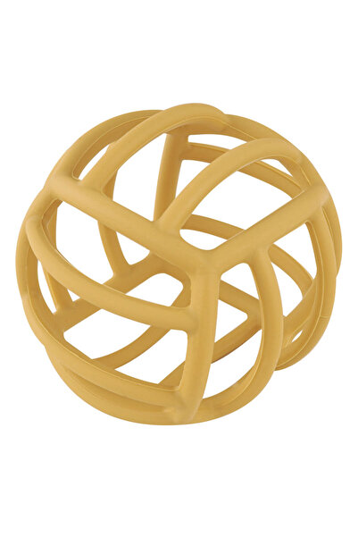 Choice 008-mustard New Arrival Soft Silicone Hand Catching Ball BPA Free Teething Infant Chewing Toy Oral C