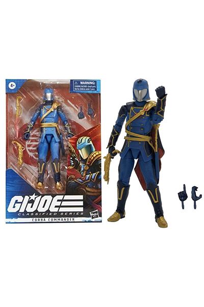 Disney With Box Cobra Commander B Ko G.i.joe Classified Series Snake Supreme Cobra Commander 6inch Action F