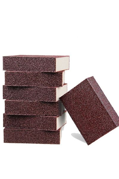 Choice 7pcs Magic Sponge Eraser Descaling Emery Cleaning Brush Silicon Carbide Descaling Cleaning Brush Sto