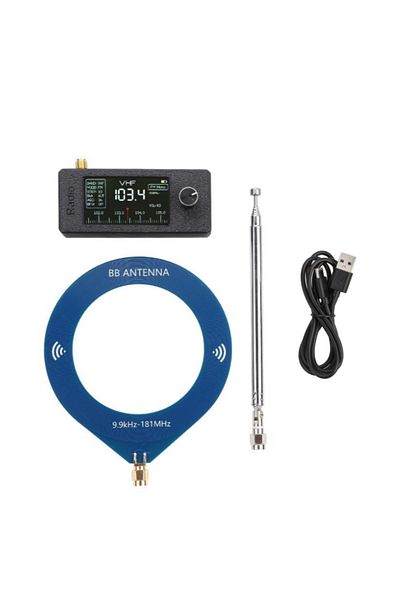 Choice Black Updated Version Ats-mini V2 0.5-108mhz Si4732 Mini Radio Pocket Ssb Radio With 2pcs Antenna Fm