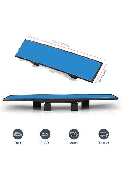 Choice White plane Car baby rearview mirror inside rearview mirror Rearview mirror blue mirror anti-glare b