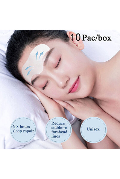 Choice 10 قطع لاصقات الجبهة المضادة للتجاعيد وإزالة التجاعيد والترطيب ومكافحة...