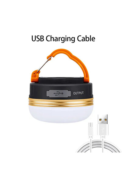 ESMARTER YD-1 (كابل USB) مصابيح تخييم LED خارجية 3 أوضاع مصباح خيمة محمول صغي...