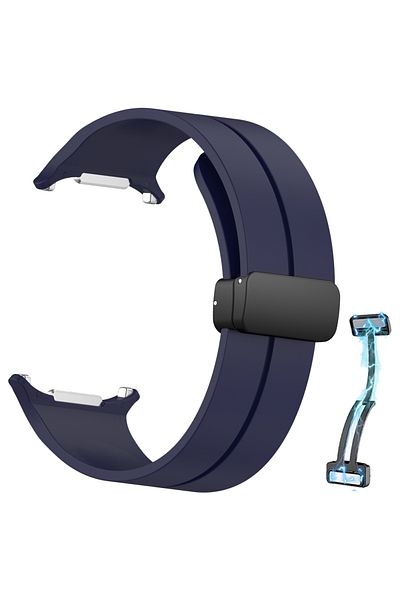Choice Galaxy Watch Ultra Midnight Blue For Samsung Galaxy Watch Ultra Sports Silicone Straps Galaxy Watch