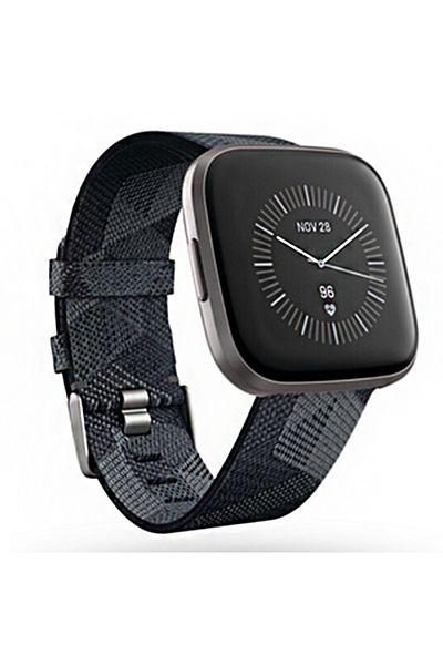 DIXSG Versa2 SE-Black Fitbit Versa 2 Health and Fitness Smartwatch with Heart Rate, Music, Alexa Built-In,