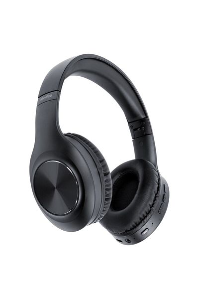 Choice1 Black Siindoo JH-ANC923 Active Noise Cancelling Wireless Headset Foldable Over-Ear Bluetooth Headpho