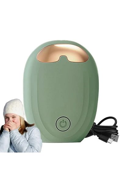 Choice green CSRSB USB Hand Heaters Portable And Compact Heating Warmer For Hands Women's Winter Accessorie