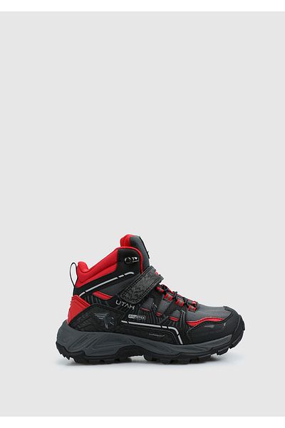 Joma Utah Jr Unisex Sneakers - Black Red