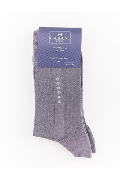 Cabani Men's Gray 2-Piece Socks