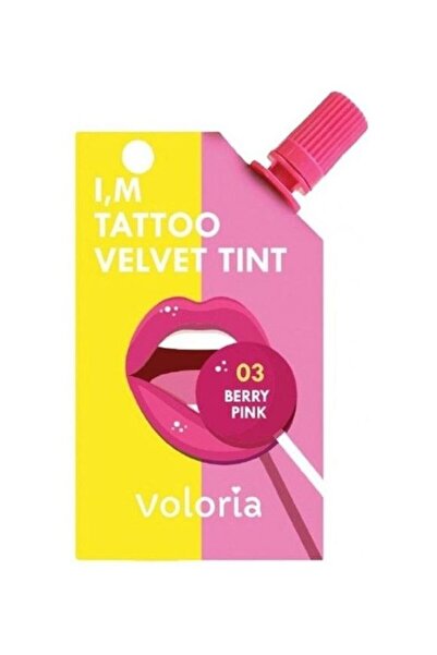voloria ايم تاتو فيلفيت تنت 03 بيري بينك من فولورياLip