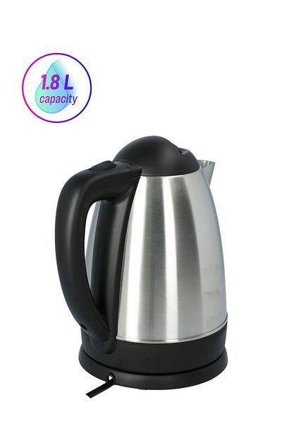 HOMİX Kettle 1.8 Liter 1830w Digital Cntrl Stainless Steel