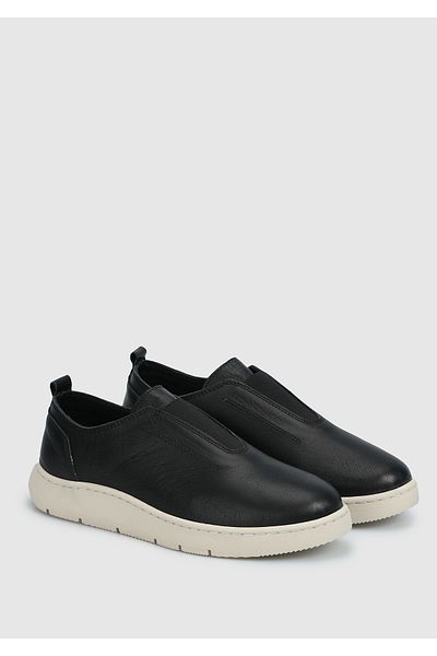 Eclipse Leather Black Women's Shoes