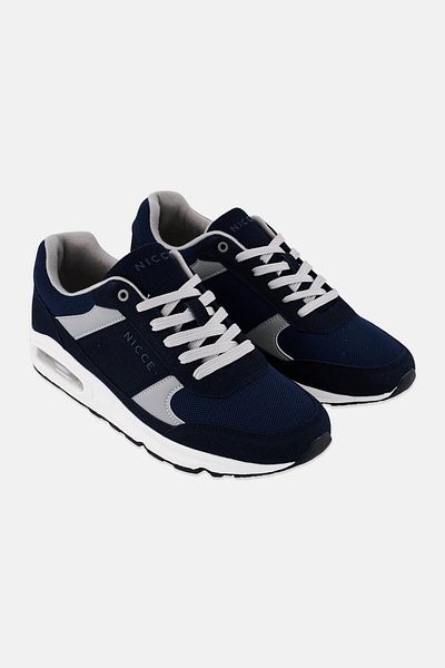 Nicce Men Pavani Lace Up Training Shoes, Navy