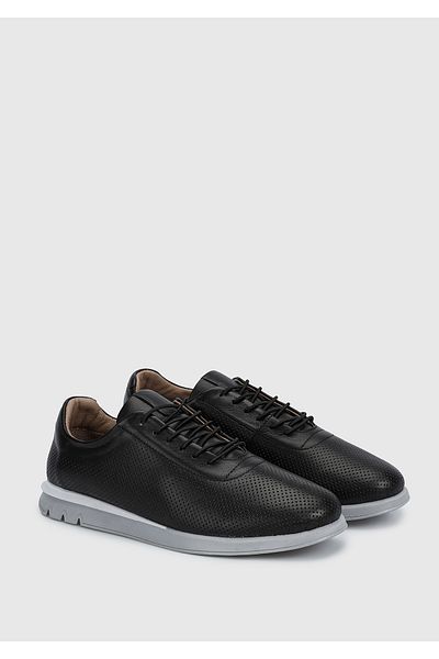 Eclipse Leather Black Women's Shoes