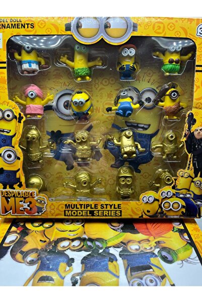 afreyz oyuncak Minions Oyuncak Figür Set Minions Çılgın Hırsız 16 Lı Oyuncak ...