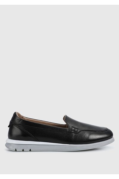 Eclipse Leather Black Women's Shoes