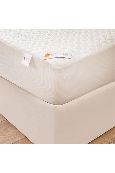 Evidea Soft Fitted Double Cooling Mattress - White - 160X200 cm