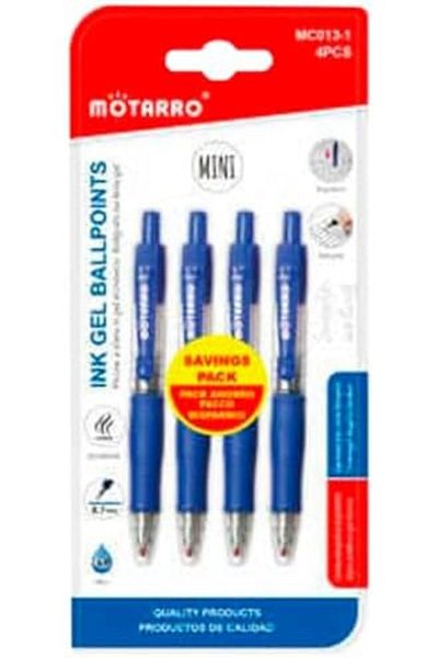 MOTARRO Gel Ink Retractable Ballpoint Pens Smooth Writing Fine Tip Pens, for Office, School & Journaling