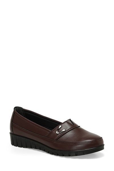 Polaris 165045.Z3PR Claret Red Women's Flat Shoes