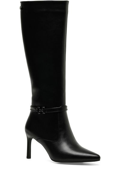 İnci INCI DELIT 3PR Schwarze Stiefel mit Absatz für Damen