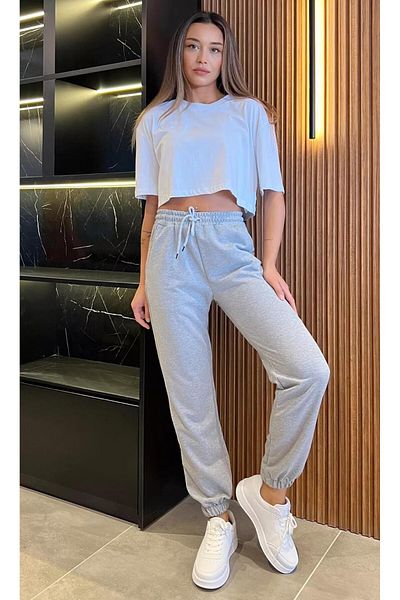 UYN SPORT Unisex Large Size Oversized Comfortable Fit Two Thread Sweatpants