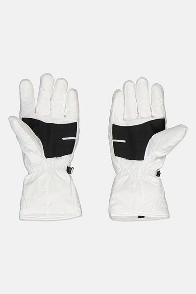 Bebe Women 1 Pairs Brand Logo Gloves, White