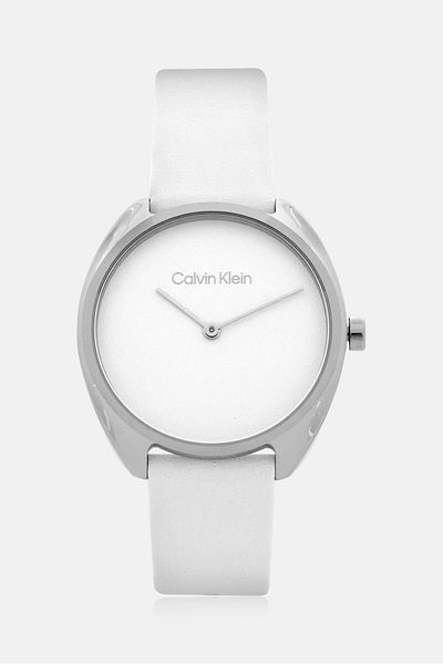 Calvin Klein Women 25200274 Round Quartz Watches 34 mm, White
