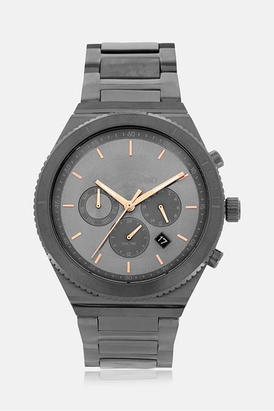 Calvin Klein Men 25200304 Chronograph Quartz Watches 44 Mm, Grey