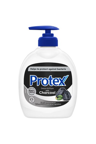 Protex LIQUID SOAP 300ML CHARCOAL